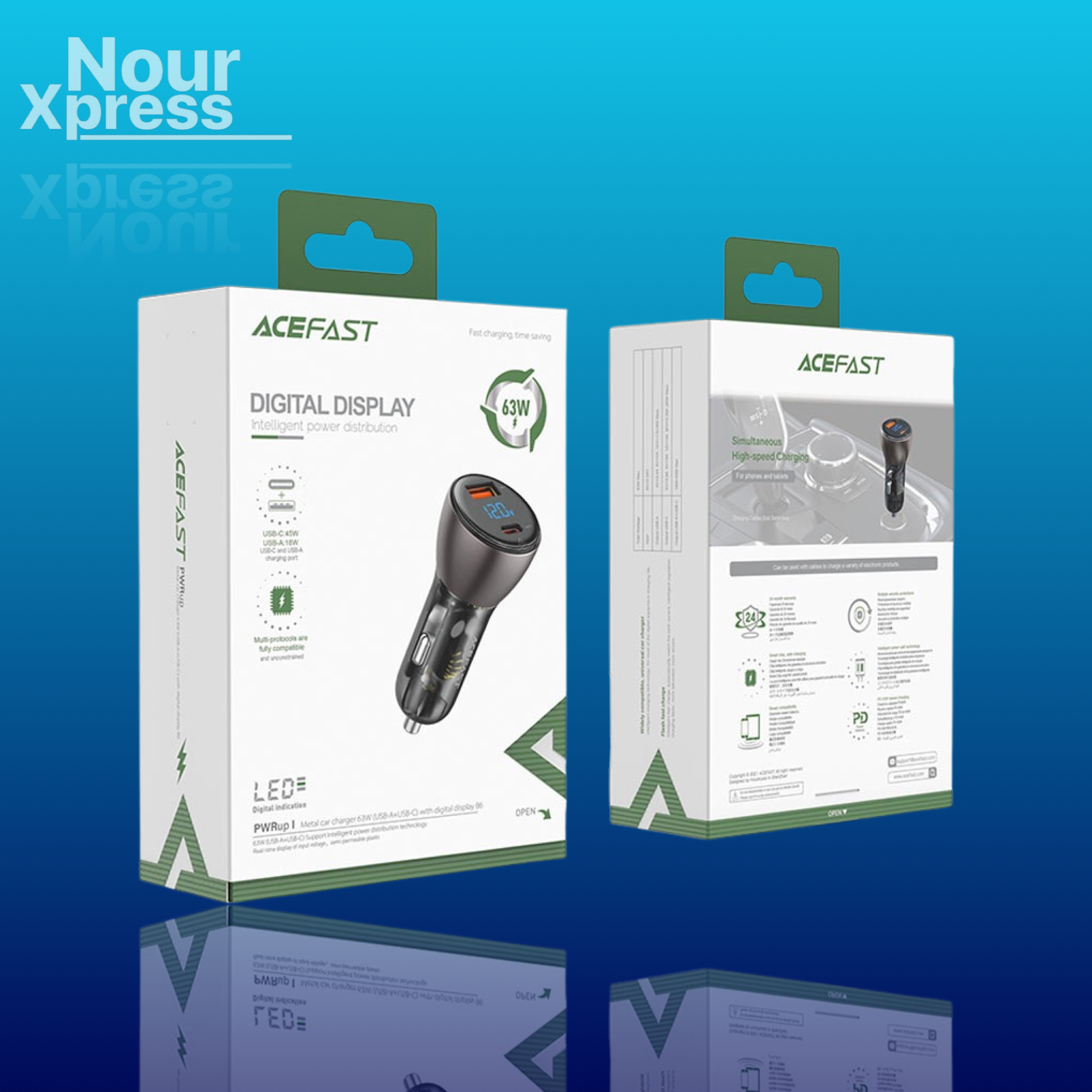 B6 CAR CHARGER 65W