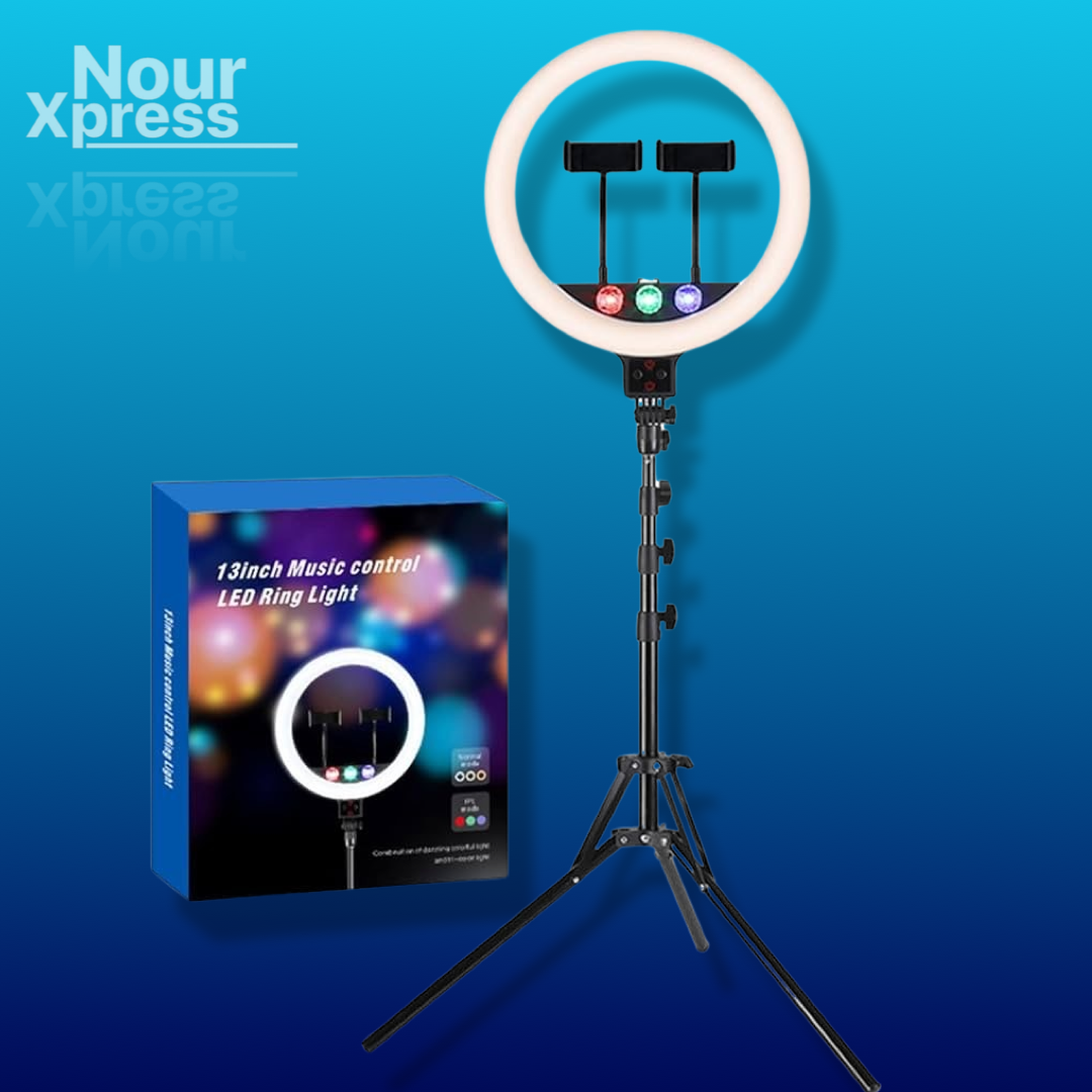 Ring light RGB music 13”