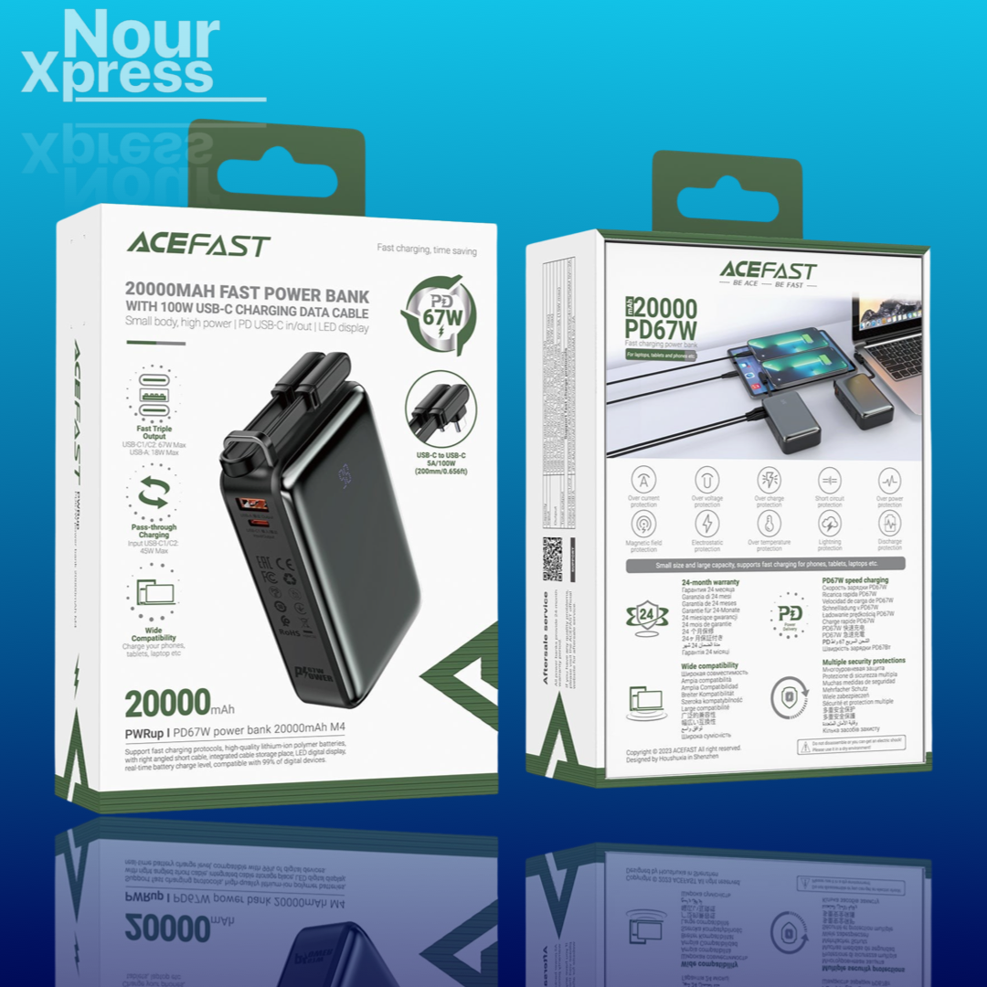 M4-20000 PD67W POWER BANK