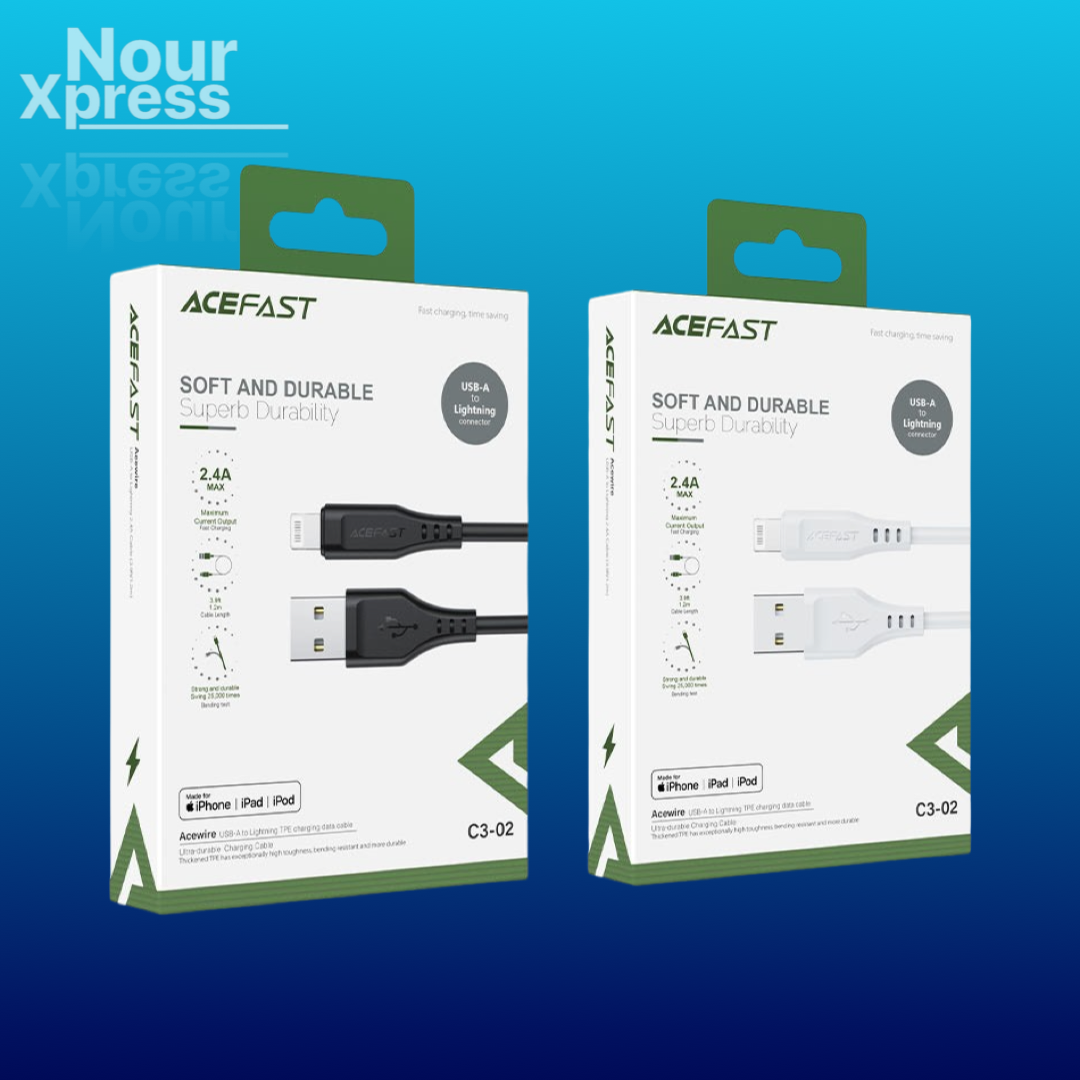 C3 02 USB A TO LIGHTNING CABLE